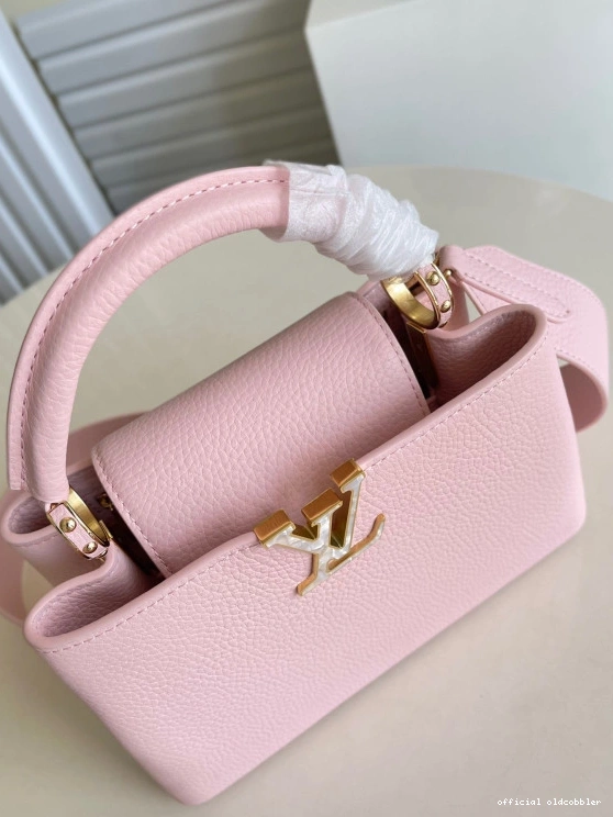 Official oldcobbler BB VUITTON CAPUCINES LOUIS 0728